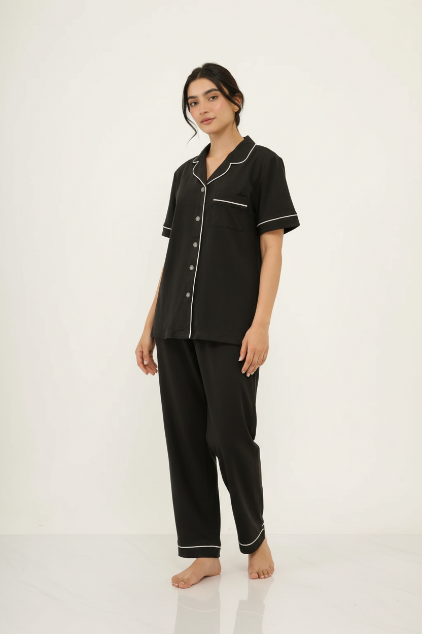 Midnight Elegance Pyjama Set - Image 1
