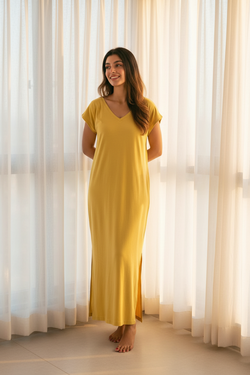 Sunshine Maxi Night Dress - Image 3